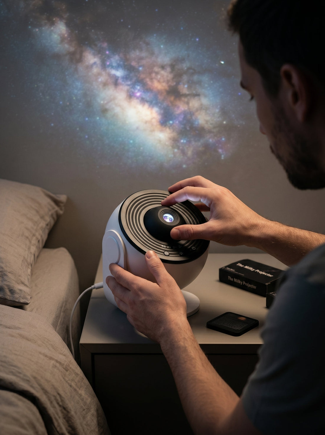 How to Create a Starry Night Room with a Galaxy Projector (Step-by-Step Guide)
